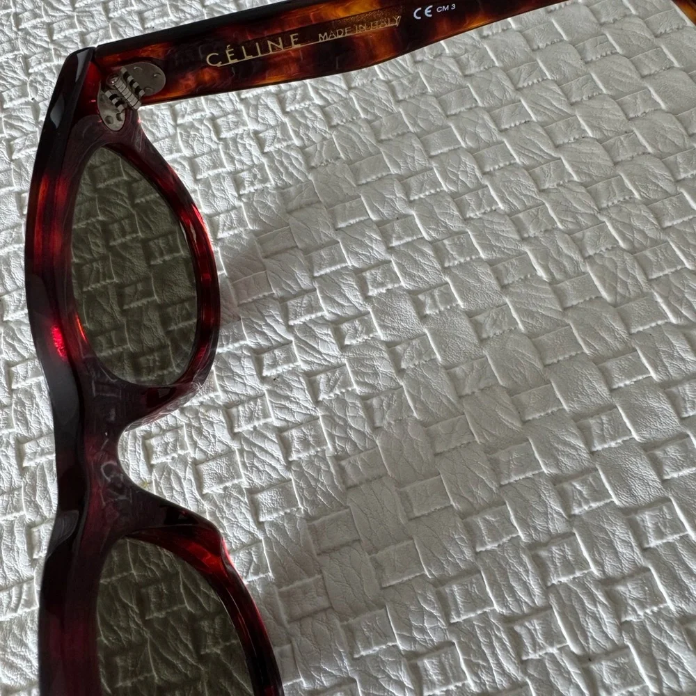 Celine Tortoise Shell Sunglasses - Picture 9 of 14